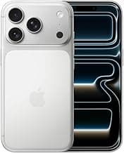 Apple iPhone 17 Pro, US Version, 256GB, eSIM, Silver- Unlocked (Renewed)