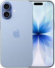 Apple iPhone 17, US Version, 256GB, eSIM, Mist Blue- Unlocked (Renewed)