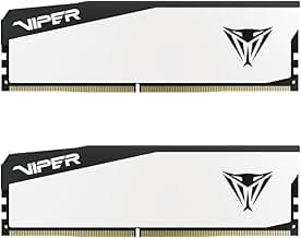 Patriot Viper Elite 5 DDR5 RAM 32GB (2X16GB) 6000MT/s CL30 1.35v UDIMM Desktop Gaming Memory KitCompatible with Intel XMP/AMD Expo - VEB532G6030KW