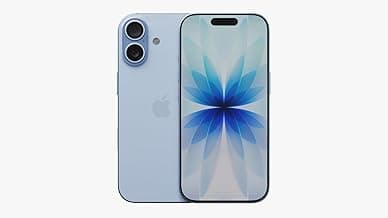 Apple iPhone 17, US Version, 256GB, eSIM, Mist Blue- Unlocked (Renewed)