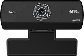 Webcam for PC,HD 1080P USB Plug-and-Play Computer Web Camera, HighDefinition Webcam for Desktop Laptop,Ideal for Online Class, Video ConferenceLive Streaming & Gaming