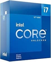 Core™ i7-12700KF Desktop Processor 12 (8P+4E) Cores up to 5.0 GHz Unlocked LGA1700 600 Series Chipset 125W