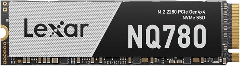 1TB NQ780 SSD PCIe Gen4 NVMe M.2 2280 Internal Solid State Drive, Up to 6500/2500 MB/s Read/Write, Compatible with PS5, for Gamers and Creators (LNQ780X001T-RNNNU)
