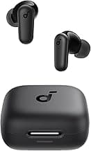 Soundcore P30i by Anker Noise Cancelling Earbuds, Strong and Smart Noise Cancelling, Powerful Bass, 45H Playtime, 2-in-1 Case and Phone Stand, IP54, Wireless Earbuds, Bluetooth 5.4 (Black)