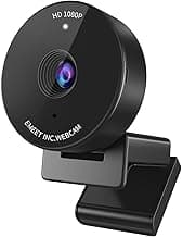 EMEET C950 1080P Webcam - USB Webcam with Microphone & Physical Privacy Cover, Auto Light Correction, Fixed Focus, USB Plug & Play, Ultra Web Cam w/ 70°View for Meeting/Online Classes/Zoom/YouTube