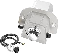 Uniflasy Gas Burner for Pizza Oven Accessories, for Karu 12 Gas Burner Attachment, Replace for 12G Adapter, for Fyra 12 with Propane Conversion Kit, fits Bighorn Outdoors Pizza Oven 12"