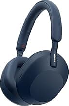Sony WH-1000XM5/L Wireless Industry Leading Noise Canceling Bluetooth Headphones - Midnight Blue