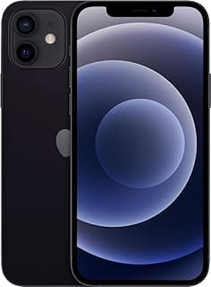 Apple iPhone 12, 64GB, Black - Unlocked (Renewed)