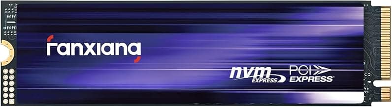 fanxiang S880 NVMe SSD 1TB, PCIe 4.0 M.2 2280 Gaming SSD, 3D NAND TLC, Seq. Read Speeds UP to 7300MB/s, Dynamic SLC Cache, Internal Solid State Drive for PS5 Enthusiasts, High End Computing, Gaming