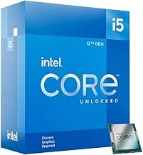 Intel Core i5-12600KF Desktop Processor 10 (6P+4E) Cores up to 4.9 GHz Unlocked LGA1700 600 Series Chipset 125W