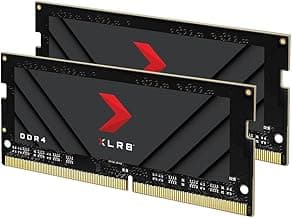 PNY XLR8 Gaming 32GB (2x16GB) DDR4 DRAM 3200MHz (PC4-25600) CL20 1.2V Dual Channel Overclocked Notebook/Laptop (SODIMM) Computer Memory Kit – MN32GK2D43200X