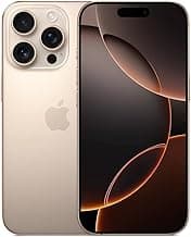 Apple iPhone 16 Pro Max, 1TB, Desert Titanium - Unlocked (Renewed)