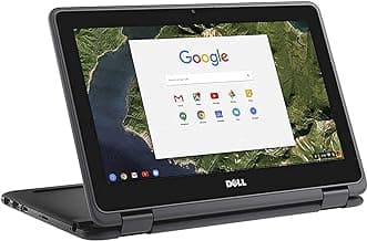 2021 Dell 11.6-inch Convertible 2-in-1 Touchscreen Chromebook, Intel Celeron Processor Up to 2.48GHz, 4GB Ram 16GB SSD, HDMI, Chrome OS (Touchscreen) (Renewed)
