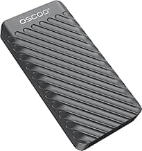 1TB External Hard Drive, Up to 2100MB/s, USB 3.2 Gen 2 Portable SSD, External Solid State Drive for Mac, Windows PC, Laptops, Gaming, iPhone — Ideal for File Backup, Content Creators & Videographers
