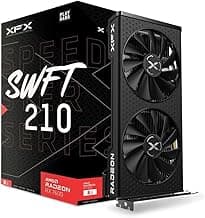 Speedster SWFT210 Radeon RX 7600 Graphics Card with 8GB GDDR6 HDMI 3xDP, AMD RDNA 3 RX-76PSWFTFA