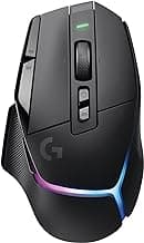 Logitech G502 X Plus Wireless Gaming Mouse: Optical Switches, LIGHTSYNC RGB, 13 Buttons, Infinite Scroll Toggle, <130 hr Battery Life, USB-C, PowerPlay Wireless Charging Capable, for PC/MacOS - Black