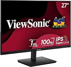 ViewSonic VS2747-H 27 Inch 1080p IPS Monitor with 100Hz, Variable Refresh Rate, Thin Bezels, Eye Care, HDMI, VGA