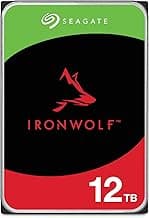 IronWolf 12TB NAS Internal Hard Drive HDD – CMR 3.5 Inch SATA 6Gb/s 7200 RPM 256MB Cache for RAID Network Attached Storage (ST12000VNZ008/ST12000VN0008)