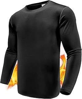 Men's 1, 3 or 5 Pack Performance Long Sleeve T-Shirts, UPF 50+ Sun Protection Shirts, Athletic Gym T Shirts for Running