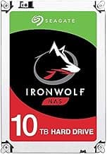 IronWolf 10Tb NAS Internal Hard Drive HDD – 3.5 Inch SATA 6GB/S 7200 RPM 256MB Cache for Raid Network Attached Storage (ST10000VN0004)