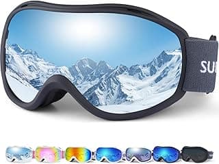 Supertrip Ski Goggles Men Women Anti-Fog Snow Goggles UV Protection Snowboard Goggles for Adult Youth