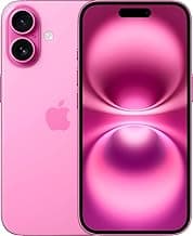 Apple iPhone 16, US Version, 128GB, Pink - Unlocked (Renewed)
