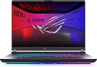 ASUS ROG Strix G16 (2025) Gaming Laptop, 16” FHD+ 16:10 165Hz/3ms, NVIDIA® GeForce RTX™ 5050, Intel® Core™ i5-13450HX, 16GB DDR5-5600, 1TB PCIe Gen 4 SSD, Wi-Fi 7, Windows 11 Home, G615JH-DS54