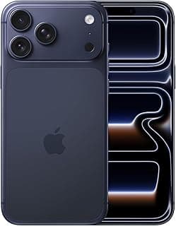 Apple iPhone 17 Pro Max, US Version, 256GB, eSIM, Deep Blue- Unlocked (Renewed Premium)