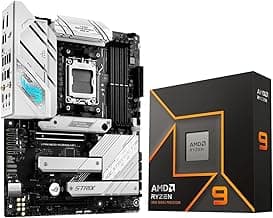 AMD Ryzen 9 9900X AM5 CPU Processor Bundle with ASUS ROG Strix B650-A Gaming WiFi 6E AM5 Ryzen 7000 Gaming Motherboard