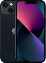 Apple iPhone 13, 128GB, Midnight - Unlocked (Renewed)