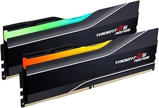 G.SKILL Trident Z5 Neo RGB Series DDR5 RAM (AMD Expo & Intel XMP 3.0) 32GB (2x16GB) 6000MT/s CL36-36-36-96 1.35V Desktop Computer Memory U-DIMM - Matte Black (F5-6000J3636F16GX2-TZ5NR)
