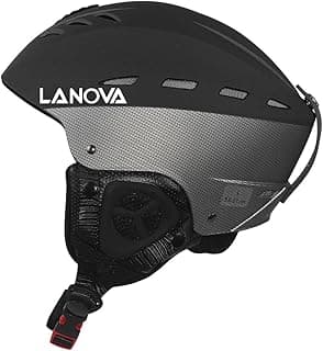 LANOVAGEAR Ski Helmet Snowboard Helmet for Adult Youth Men Women Adjustable Snow Helmet
