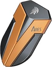 DATO External SSD 4TB, External Solid State Drive Portable SSD External USB 3.2 Gen 2x2 Type-C OTG Supported Compatible with PS5 and Xbox, up to 1600/1500 MB/s IP67 Waterproof - ARES Amber Shield