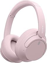 Sony WH-CH720N Noise Canceling Wireless Headphones Bluetooth Over The Ear Headset with Microphone, Pink