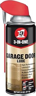 3-IN-ONE Garage Door Lubricant with SMART STRAW SPRAYS 2 WAYS, 11 OZ