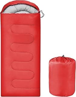 OBTANIM Sleeping Bags Portable Waterproof Camping Sleeping Bag for Adults Kids 4 Seasons Cold Weather or Warm Backpacking Hiking Travel Indoor Outdoor Use