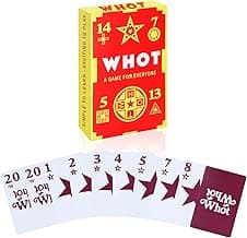 Whot – Classic Nigerian Card Game | Easy to Play and Entertaining Card Game for All | Standard Playing Deck | Great for Family Game Night & Travel