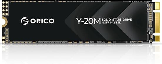 ORICO 1TB M.2 2280 SATA SSD(Not PCIe NVMe), Internal M.2 SSD with B+M Key for Desktop/Laptop, SATA III 6Gbps NGFF Solid State Drive Low Power Consumption - Y20M