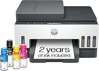 HP Smart Tank 7301 Wireless All-in-One Cartridge-Free Ink Tank Printer, up to 2 Years of Ink Included, Mobile Print, Scan, Copy