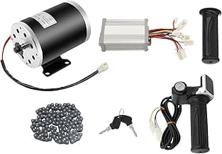 48V 1000W Electric Brush Bicycle Conversion Kit, Brush Electric Bicycle Motor for Electric Bicycle ATV Small Karts Beach Bikes