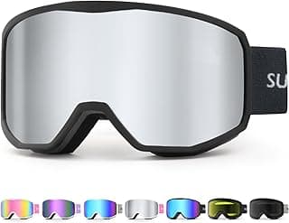 Supertrip Ski Goggles for Women Men, Anti-Fog UV Protection Snow Goggles Snowboard Goggles for Adult Youth