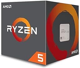 Ryzen 5 1600 Processor with Wraith Spire Cooler (YD1600BBAEBOX)