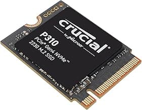 P310 1TB M.2 2230 SSD, PCIe Gen4 NVMe, Up to 7,100MB/s, Internal Solid State Drive, Ideal for Steam Deck, ASUS ROG Ally, MSI Claw, Mini PCs & Ultrabooks - CT1000P310SSD2