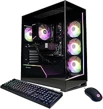 Gamer Master Gaming PC, AMD Ryzen 7 8700F 4.1GHz, GeForce RTX 5060 Ti 8GB, 16GB DDR5, 1TB PCIe 4.0 SSD, WiFi Ready & Windows 11 Home (GMA2900A3)