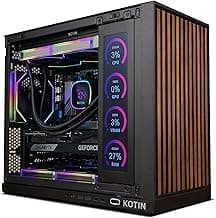 G60B Prebuilt Gaming PC, GeForce RTX 5070 12GB GDDR7, AMD Ryzen 7 9700X, 32GB DDR5 6000MHz, 1TB PCIe 4.0 SSD, 360mm Liquid Cooler, 11.3 Inch Smart Display, WiFi 7, ARGB Tower for 4K Gaming