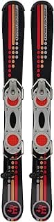 5th Element 99cm Ski Blades, Ski Boards, Snow Blades for Men and Adult with Adjustable bindings -Twin Tip Freestyle Mini Skis Short Skis -for Tricks, All Mountain Snow Skiing