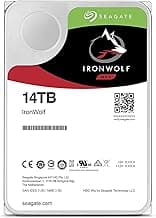IronWolf 14TB NAS Internal Hard Drive HDD – CMR 3.5 Inch SATA 256MB Cache for RAID Network Attached Storage – Frustration Free Packaging (ST14000VN0008)