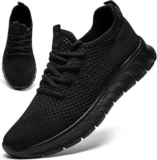 Running Shoes for Men Women Tennis Walking Sneakers Gym Slip On Comfortable Lightweight Breathable Athletic Workout Fashion Sports Casual Shoe