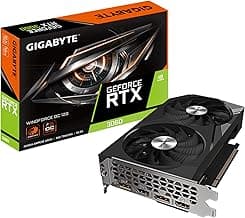 GeForce RTX 3060 WINDFORCE OC 12G (rev. 2.0) Graphics Card, 2X WINDFORCE Fans, 12GB 192-bit GDDR6, GV-N3060WF2OC-12GD Rev2.0 Video Card