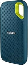 SANDISK 4TB Extreme Portable SSD (Old Model) - Up to 1050MB/s, USB-C, USB 3.2 Gen 2, IP65 Water and dust Resistance, Updated Firmware, Monterey - External Solid State Drive - SDSSDE61-4T00-G25M